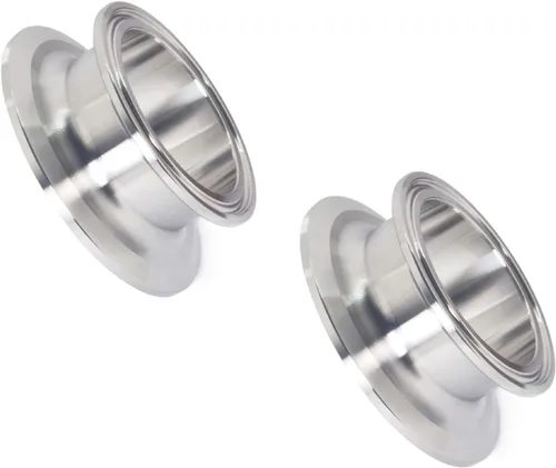 Miniatura 14 de Reductor de tapa de extremo de ajuste sanitario de 2.5 pulgadas × 2 pulgadas de acero inoxidable 304 reductor concéntrico sanitario tri abrazadera
