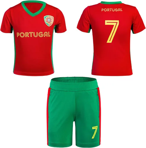 Miniatura 6 de Camisetas de fútbol para niños y niñas, tallas de 2 a 14 años, transpirables, trajes de entrenamiento de fútbol juvenil, regalos