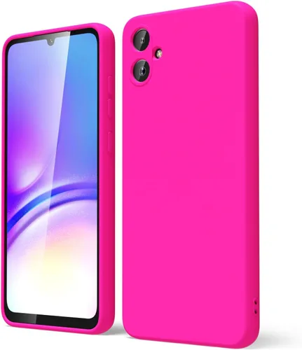 Miniatura 268 de oakxco Funda para teléfono Samsung Galaxy A12 con agarre de silicona líquida, linda delgada fina suave cubierta de gel de goma TPU lisa para mujeres