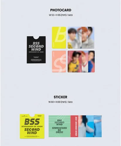 Miniatura 7 de BSS SEVENTEEN - 1er álbum sencillo SEGUND WIND (Special Ver.)