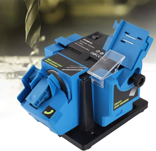 Miniatura 3 de Afilador de tijeras eléctrico, multifuncional para el hogar, herramienta de afilador eléctrico para tijeras, cuchillos, brocas, ángulo ajustable