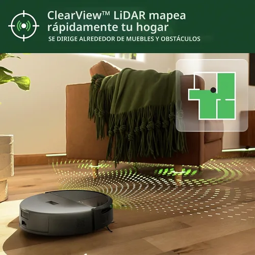 Miniatura 6 de iRobot Roomba 205 DustCompactor Vac Robot Aspiradora - Compacta automáticamente los desechos dentro del robot, sin necesidad de vaciado durante 60