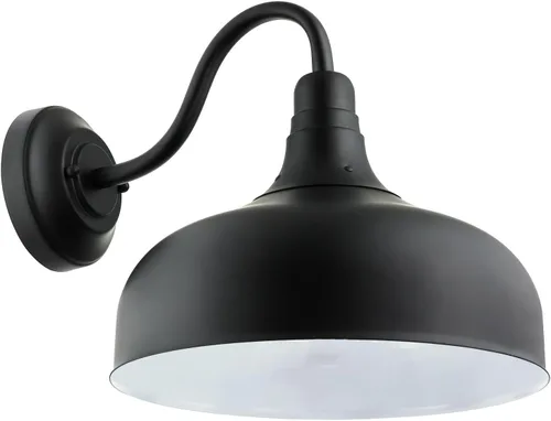 Sunlite 81315-SU - Lámpara LED de cuello de cisne rústica, 30 vatios, 120 voltios, regulable, 700 lúmenes, vida útil de 50,000 horas, exterior o