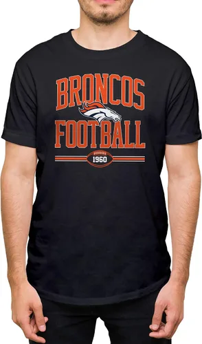 Miniatura 31 de Hybrid Sports NFL Football Arch - Officially Licensed Adult Short Sleeve Fan Tee for Men and Women
