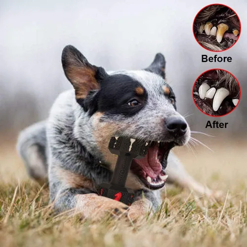 Miniatura 6 de Juguetes masticables para perros para masticadores agresivos, juguete dental no tóxico de grado alimenticio para mascotas, juguetes resistentes e XL
