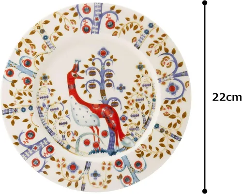 Miniatura 7 de iittala Taika Plato, blanco, 8.7 pulgadas (8.7 in)