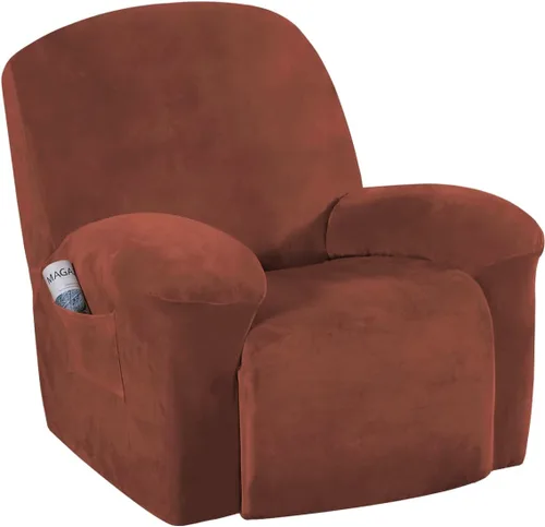 Miniatura 27 de H.VERSAILTEX 1 Pieza Funda para Sillón Reclinable de Terciopelo Fundas Deslizantes para Sillón Reclinable Fundas Deslizantes para Sillón Reclinable