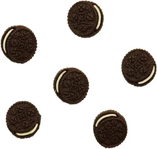 Miniatura 3 de Botones Galore - Juego de adornos con parte trasera plana, 25 resinas para alimentos y 75 accesorios, 100 piezas