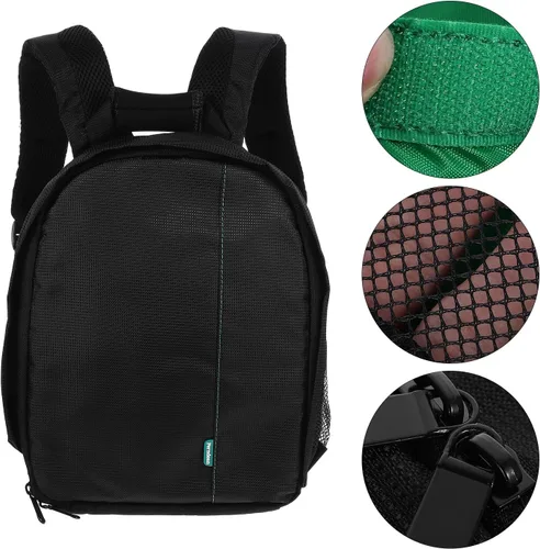 Miniatura 4 de SOLUSTRE Bolsa de cámara Mochilas impermeables para cámara réflex digital SLR estuche de cámara de viaje Mochila de fotografía de gran capacidad