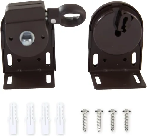 Miniatura 2 de Soporte de instalación de persianas enrollables, piezas de repuesto para parasol, kit de manivela inalámbrica, para parasol externo Coolaroo