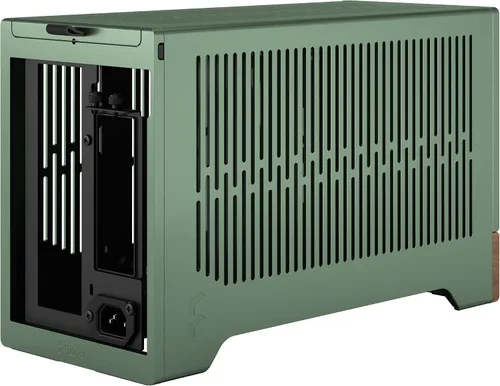 Miniatura 9 de Fractal Design Terra Graphite - Panel frontal de madera de nogal - Factor de forma pequeño - Carcasa para juegos Mini ITX - Cable elevador PCIe 4.0