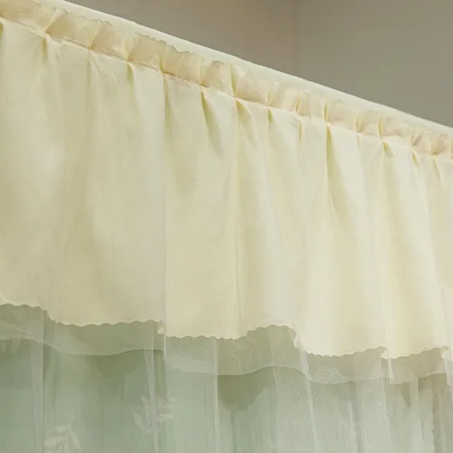 Miniatura 3 de Dosel de cama de 4 postes de esquina de princesa y bonita mosquitera para cama de niñas, dormitorio de adultos, habitaciones de niños; red