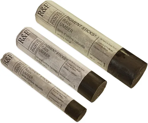 Miniatura 322 de Pinturas R&F Hechas a Mano - Palo de Pigmento al Óleo Profesional, Gris Neutro Medio, 188 ml