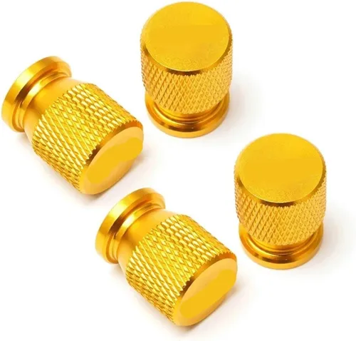 Miniatura 3 de 4PCS Car Wheel Tire Valve Caps Tyre Stem Covers Airdust Waterproof Compatible with(Black)