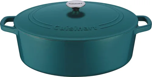 Miniatura 7 de Cuisinart Chef's Classic - Cacerola cubierta de hierro fundido esmaltado, redonda (Rojo Cardinal, 5 cuartos)