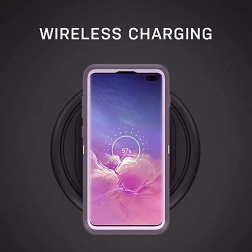 Miniatura 3 de OtterBox Defender Series - Funda de edición sin pantalla para Galaxy S10 Plus (solamente), embalaje no minorista, Big Sur