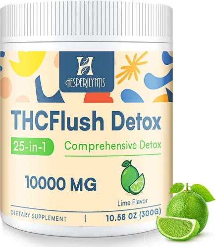 Suplemento en polvo desintoxicante para hombres y mujeres, fórmula herbaria natural para hígado, riñón y digestión, sabor a lima, 30 porciones