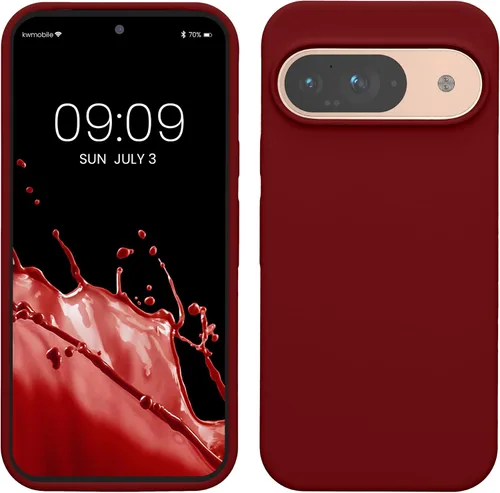 Miniatura 91 de kwmobile Funda Compatible con Google Pixel 6 Pro - Funda de Teléfono de Silicona TPU con Acabado Suave - Azul Caribe