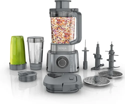 Miniatura 3 de Ninja Licuadora para cocina Sistema combo procesador de alimentos Fabricante de batidos y extractor de nutrientes 6 funciones para tazones