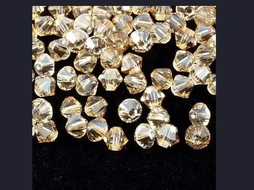 Miniatura 107 de 100 piezas auténticas Preciosa de 3 mm (0,12 pulgadas) cuentas sueltas de cristal bicono facetado pequeño amatista púrpura compatibles con cristales