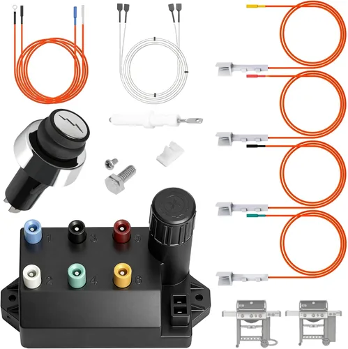 Miniatura 11 de 66354 69308 Kit de encendido de repuesto para Weber GS4 Genesis II Parrilla Piezas Encendido para Weber GS4 Genesis 2 E315, 2 S310, II S315, II