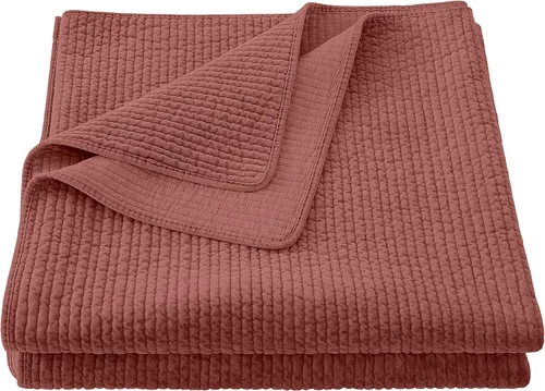 Miniatura 8 de HiEnd Accents - Edredón de terciopelo de algodón lavado a la piedra, tamaño Queen, color verde helecho, ropa de cama clásica tradicional de lujo