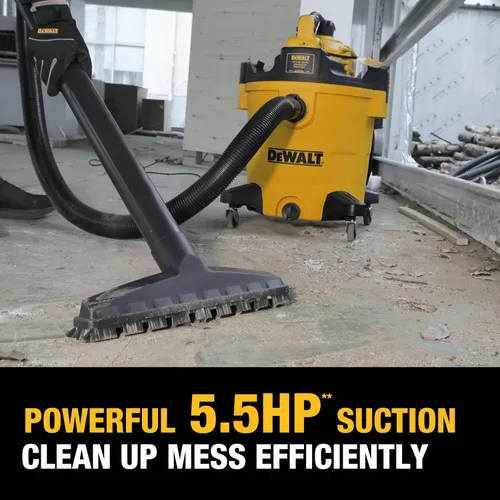 Miniatura 3 de DEWALT Aspiradora de taller húmeda y seca con soplador de hojas desmontable, aspiradora de taller húmeda y seca de 12 galones con bolsa