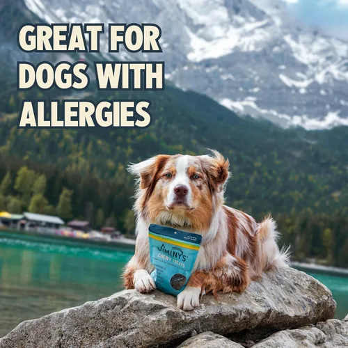 Miniatura 3 de Jiminy's Golosinas masticables de entrenamiento para perros, bajas en calorías, proteína hipoalergénica para insectos, fabricadas en Estados Unidos
