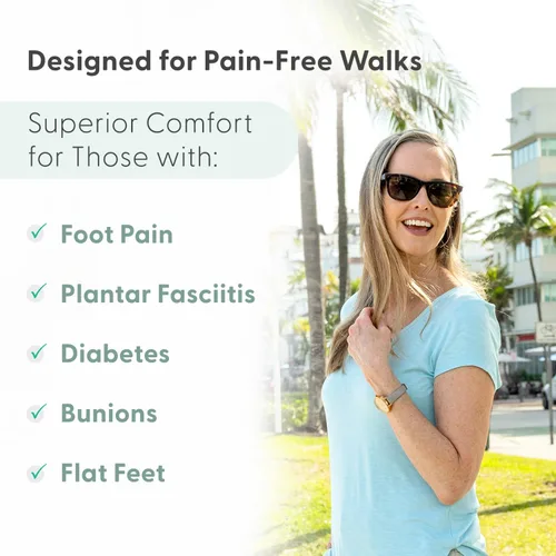 Miniatura 4 de Orthofeet - Alivio probado del dolor de pies y del talón. Anchos extendidos. Mejores zapatos ortopédicos para mujeres diabéticas o con juanetes