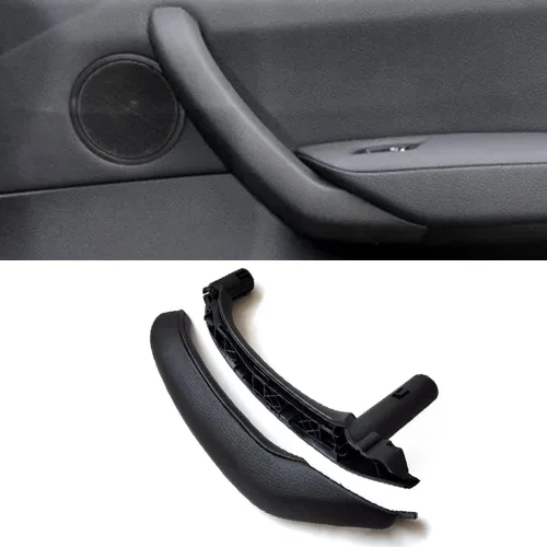 Miniatura 11 de Cubierta de la manija del apoyabrazos delantero izquierdo beige del panel de la manija de la puerta del conductor del reemplazo para BMW X3 X4 F25
