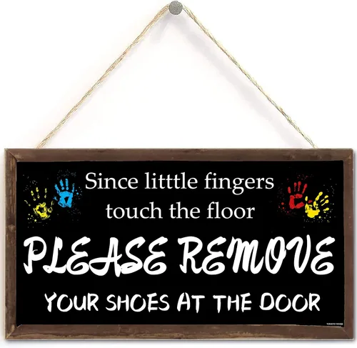 Miniatura 9 de TOMATO FANQIE Señal de madera para colgar con texto en inglés "Room of Requirement", letrero mágico para regalo, para dormitorio o baño (US-G005)