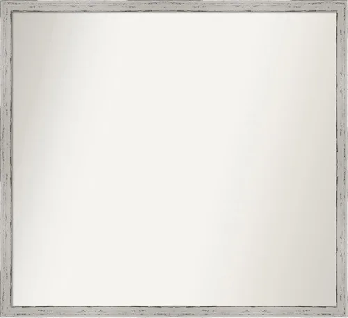 Miniatura 82 de Amanti Art Espejo de baño blanco para sobre el fregadero, 32 x 45 pulgadas, espejo de tocador rectangular blanco esbelto, marco de madera moderno