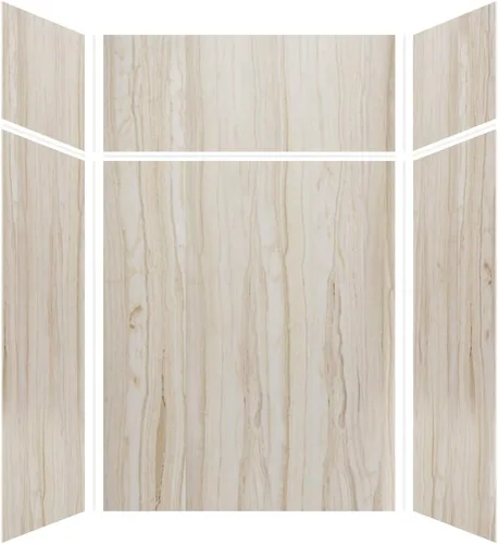 Miniatura 9 de Transolid EWKX483696-41 Expressions - Kit de pared de ducha de 6 paneles con extensión, 36 pulgadas de largo x 48 pulgadas de ancho x 96 pulgadas