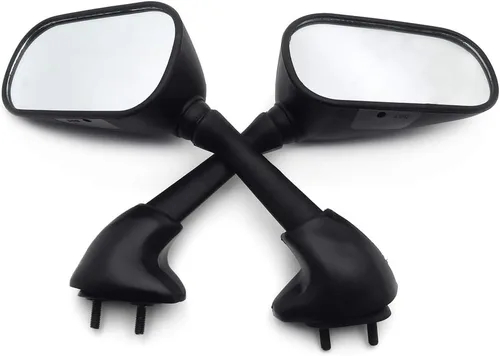 Miniatura 6 de MT058-BK - Espejos laterales de repuesto para equipo original, color negro, compatible con Yzfr6 Yzf-R6 YZF-R1 Yzfr1 1998 1999 2000 2001 2002