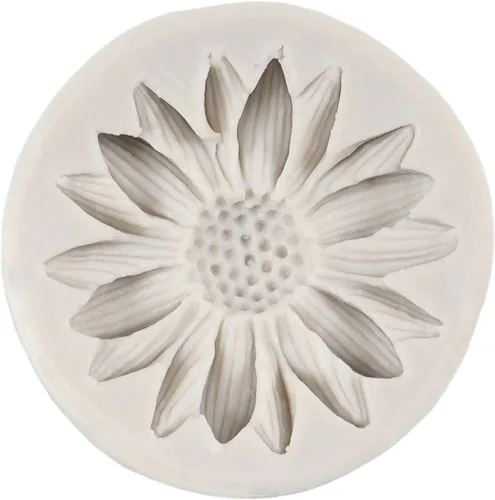 Miniatura 7 de Moldes de silicona de girasol, molde de fondant de flores de crisantemo para decoración de pasteles, decoración de cupcakes, caramelo de chocolate