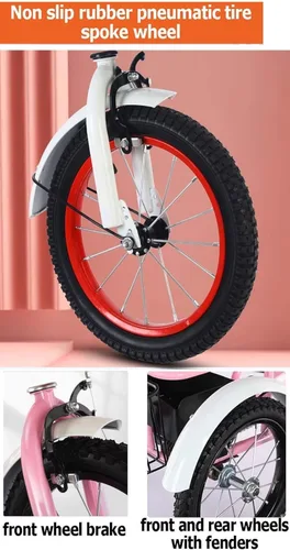 Miniatura 7 de Folding Kids trikes with Parent Handle,3-10 Years Tandem tricycles with Rear Passenger seat,Height Adjustable Saddle with armrest,3 Wheeler Pedal