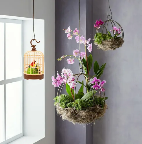 Miniatura 5 de HWD Juguete de Jaula de Pájaros de Inducción Activado por Voz, Juguetes de Pájaros Loros que Hablan Pían y Aletean, Regalos para Bebés Niños