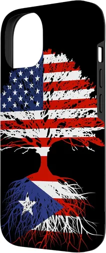 Miniatura 2 de Funda para iPhone 14 Puerto Rico Boricuas Roots Puerto Rico con bandera estadounidense