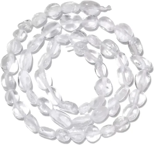 Miniatura 12 de HAAMIIQII - Cuentas sueltas de cristal de amatista púrpura natural de 5-8 mm, pequeñas, irregulares, en forma libre, pulidas, para hacer joyas, 38