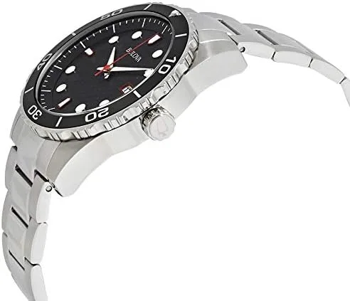 Miniatura 3 de Bulova Reloj analógico de cuarzo para hombre con correa de acero inoxidable 98A195, negro, pulsera, Negro -, Pulsera