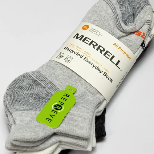 Miniatura 22 de Merrell Paquete de 3 calcetines de senderismo para mujer (pestaña de corte bajo/cuarto/tripulación)