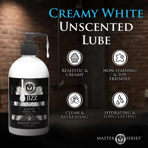Miniatura 2 de MASTER SERIES Crema blanca untuosa sin perfume a base de agua Body Glide 473 ml para hombres, mujeres y parejas, fórmula no mancha, textura espesa