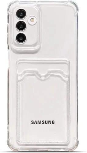 Miniatura 37 de Tuokiou Funda para Samsung Galaxy A14 5G, Fundas Protectoras Transparentes con Ranura para Tarjetas, Funda Cartera de TPU Suave Ajustada Resistente