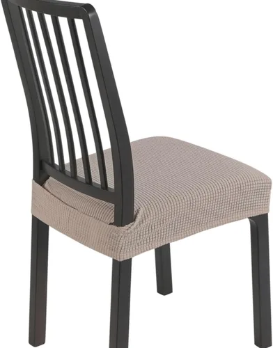 Miniatura 36 de SearchI Juego de 6 Fundas de Asiento para Sillas de Comedor Elásticas, Fundas de Asiento Suave Extraíbles y Lavables para Sillas de Comedor, Flor