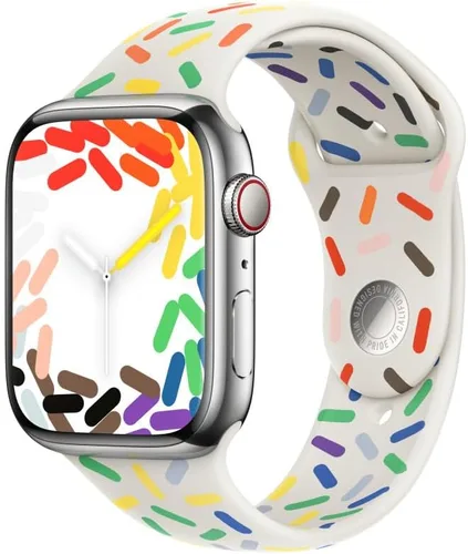 Miniatura 2 de Apple Correa de reloj - Correa deportiva (1.772 in) - Edición Pride - S/M