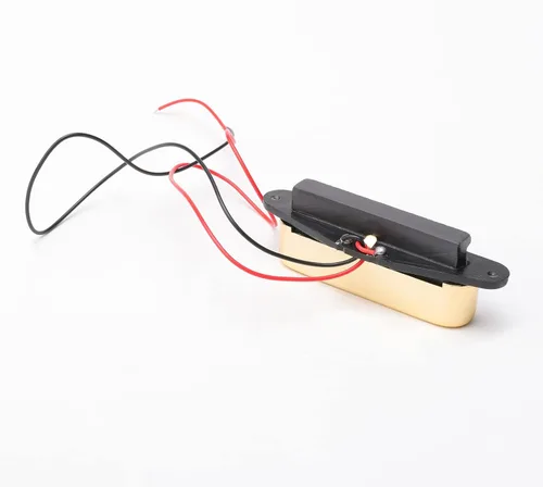 Miniatura 3 de Gold Tele cuello Pickup Pastilla para guitarra eléctrica para FD Tele Replacement Oro