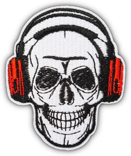 Miniatura 24 de Parches para planchar con música para ropa, parche de cinta vintage bordada, apliques de tela bordada, cinta mixtape retro de casete DIY parches