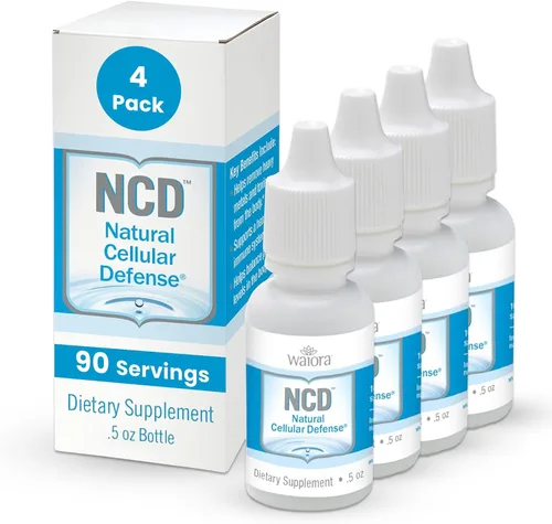 Suplemento líquido natural de defensa celular (NCD), fórmula mineral y botánica avanzada, bienestar diario inmune y celular, gotas de fácil