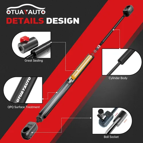 Miniatura 4 de OTUAYAUTO Soportes de elevación de capó delantero, amortiguadores de gas, muelles de repuesto para Mercedes-Benz E320 E350 E500 E550, S350 S600