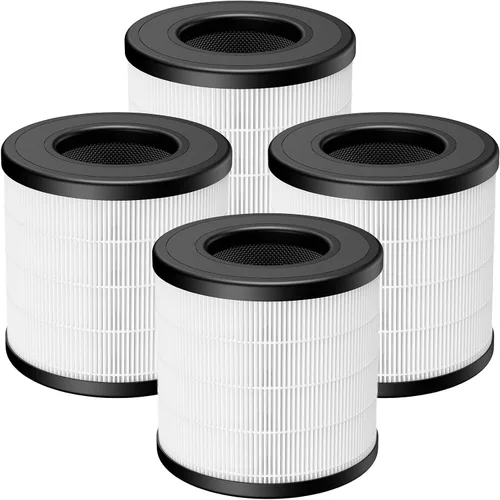 Paquete de 4 filtros de repuesto HEPA PU-P05/AC201B compatibles con purificadores de aire FULMINARE PU-P05 y purificadores de aire Purivortex